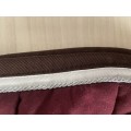 Tapis et Bonnet Anna Scarpati Bordeaux