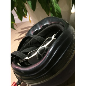 Bombe velours bleu marine