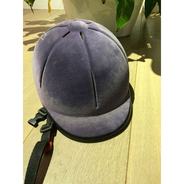 Bombe velours bleu marine