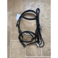 Bride Antarès taille poney muserolle renforcée + 1 paire de rênes