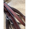 Bride Antarès taille poney muserolle renforcée + 1 paire de rênes