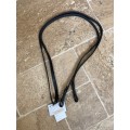 Rênes hunter cuir lisse intérieur caoutchouc Antarès