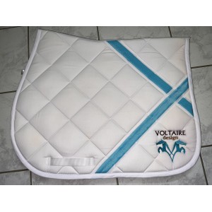 Tapis blanc Voltaire design