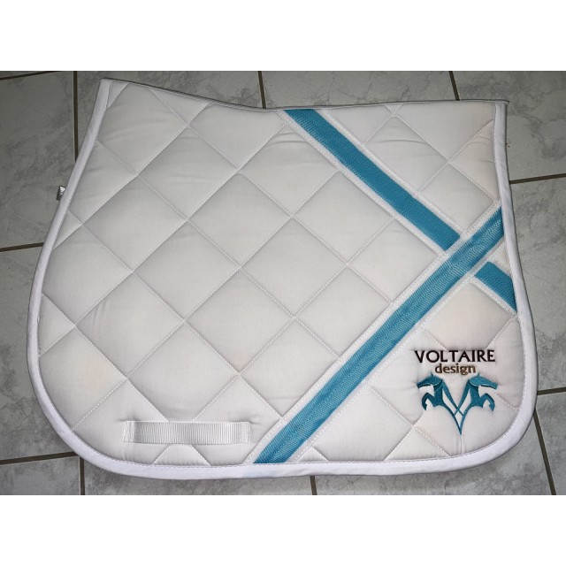 Tapis blanc Voltaire design