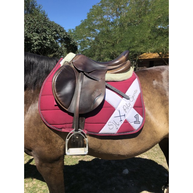 Tapis cheval bordeaux