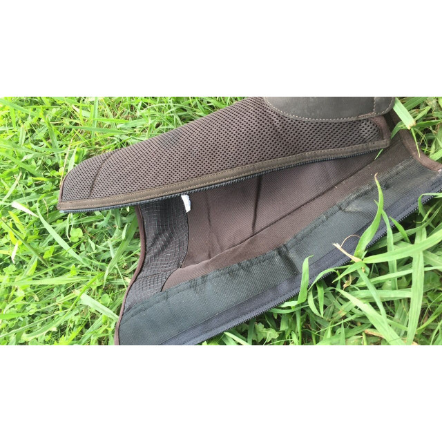 Mini-chaps Marron