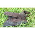 Mini-chaps Marron