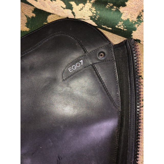 Chaps cuir noir Ego7