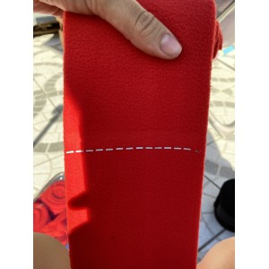 Bandes de polo ajustable rouge