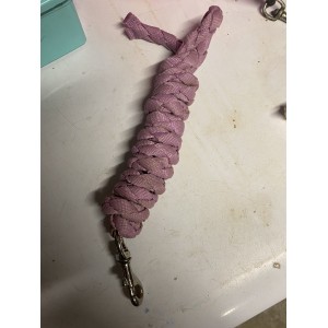 longe rose pour poney