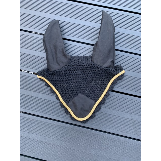 Bonnet HKM noir et or