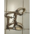 Licol beige moumoute