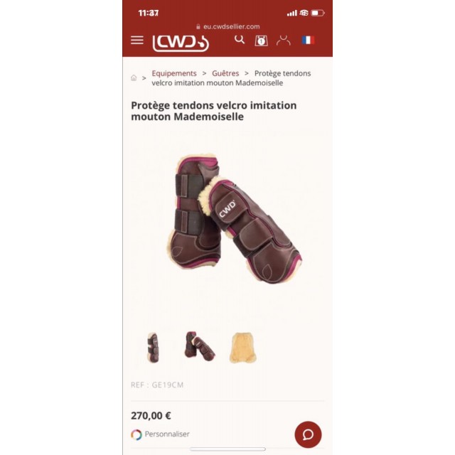 Guêtres CWD Mademoiselle taille 2