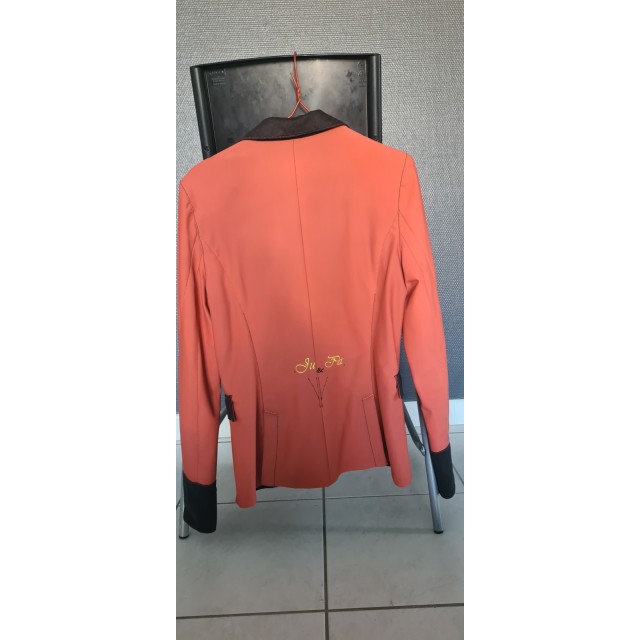 Veste de concours Ju et Pa corail