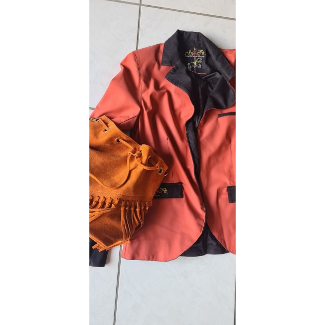 Veste de concours Ju et Pa corail