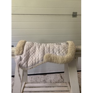 amortisseur mouton beige et blanc poney À/B