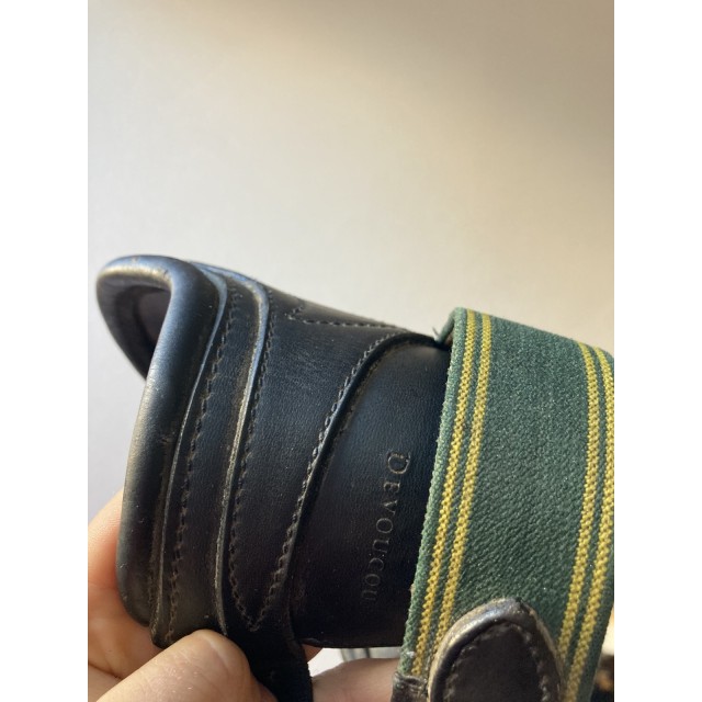 Guêtres noires cuir devoucoux
