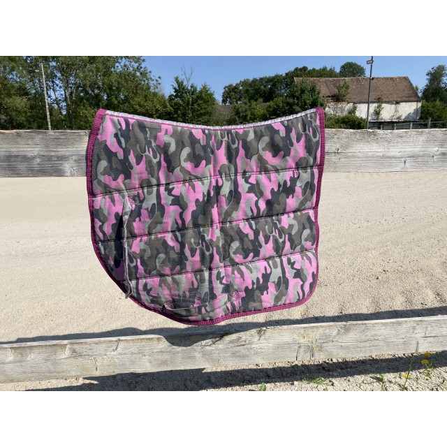Tapis de selle camouflage