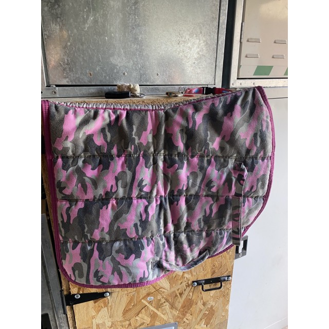 Tapis de selle camouflage