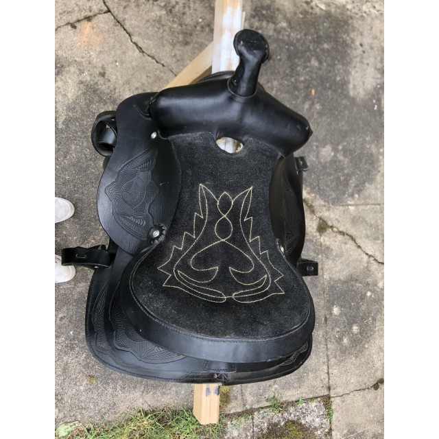 Lot de 2 selles western et randonnée