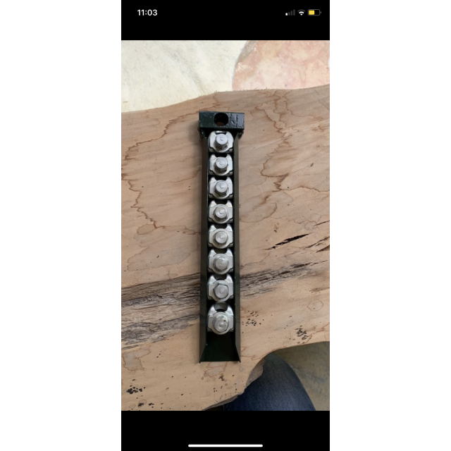 Crampons à glisser sur le fer