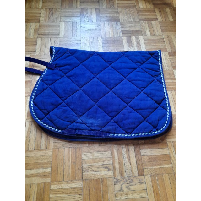 Tapis equitheme bleu marine