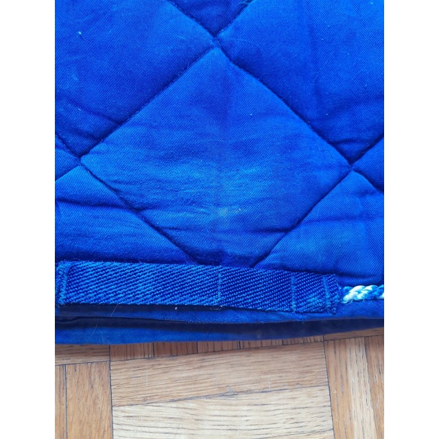 Tapis equitheme bleu marine