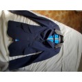 Veste Manfredi bleu marine t40+ 2colzms