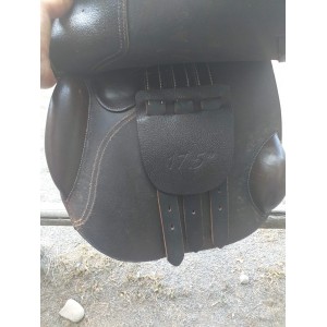 Selle mixte cuir 17,5 Éric Thomas