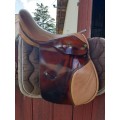 Selle mixte 17,5 cuir
