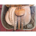 Selle mixte 17,5 cuir
