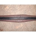Sangle en cuir marron 125 cm