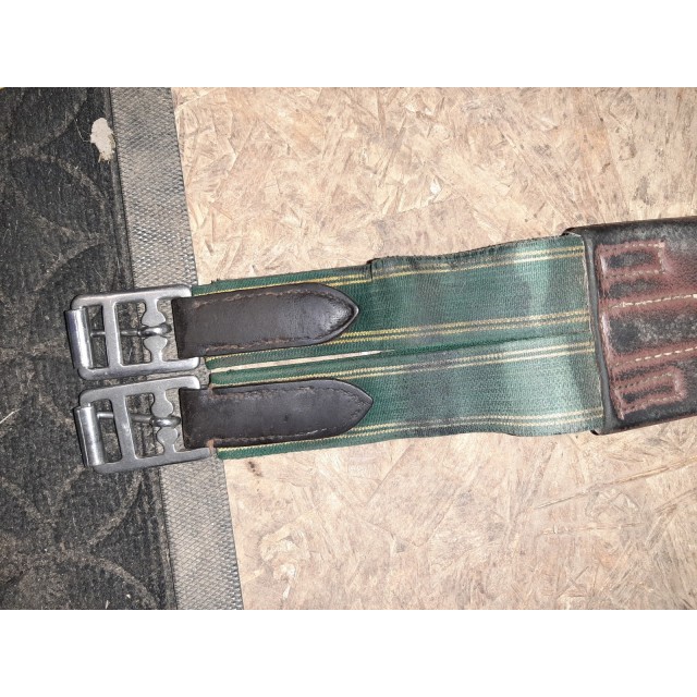 Sangle en cuir marron 125 cm