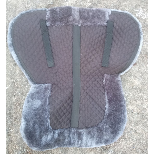 amortisseur mouton synthétique gris