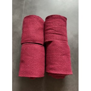 Bandes de polo bordeaux