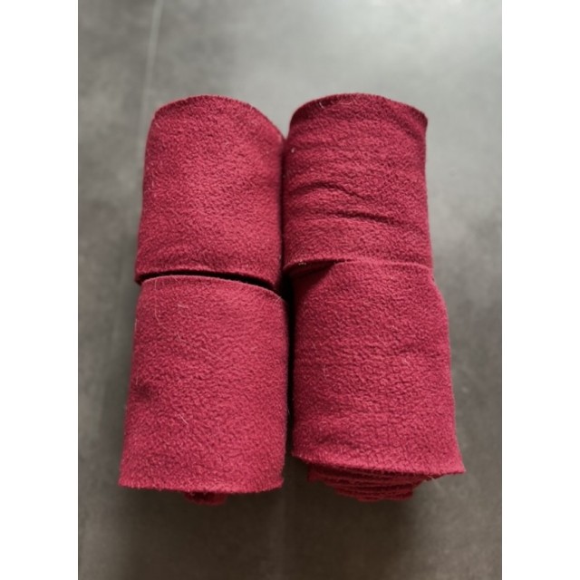 Bandes de polo bordeaux