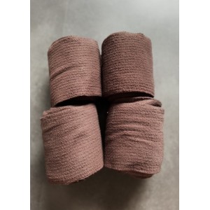 Bandes de travail marron