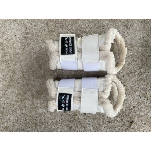 Guêtres de dressage blanches HKM