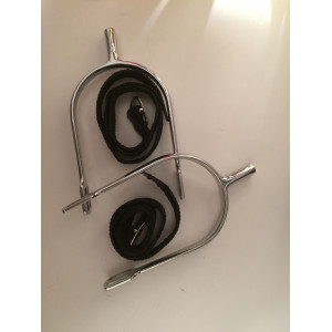 Eperons Prince de Galles à bouts carrés