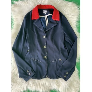Veste de concours bleu Pénélope Leprevost