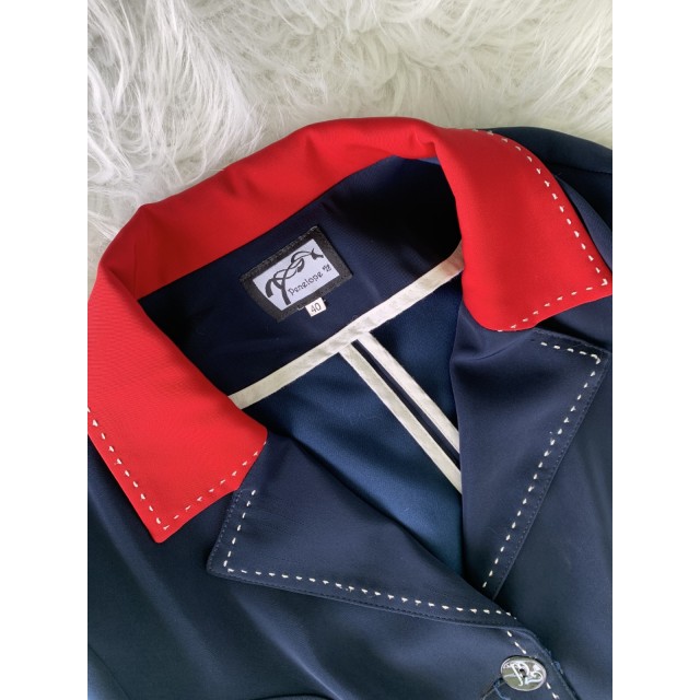 Veste de concours bleu Pénélope Leprevost