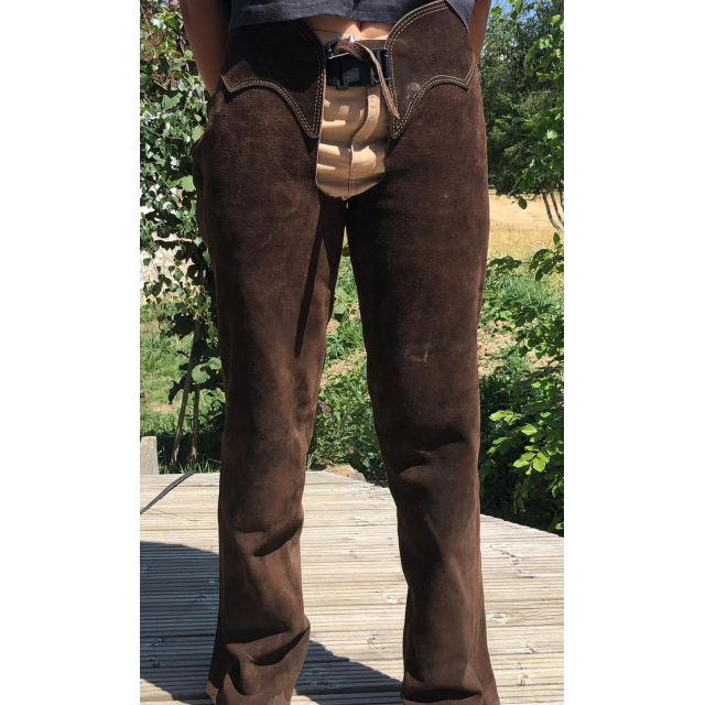 Paire de longues chaps