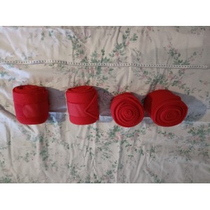 Bandes de polo rouge