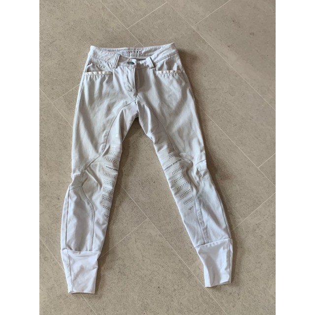 pantalon blanc animo