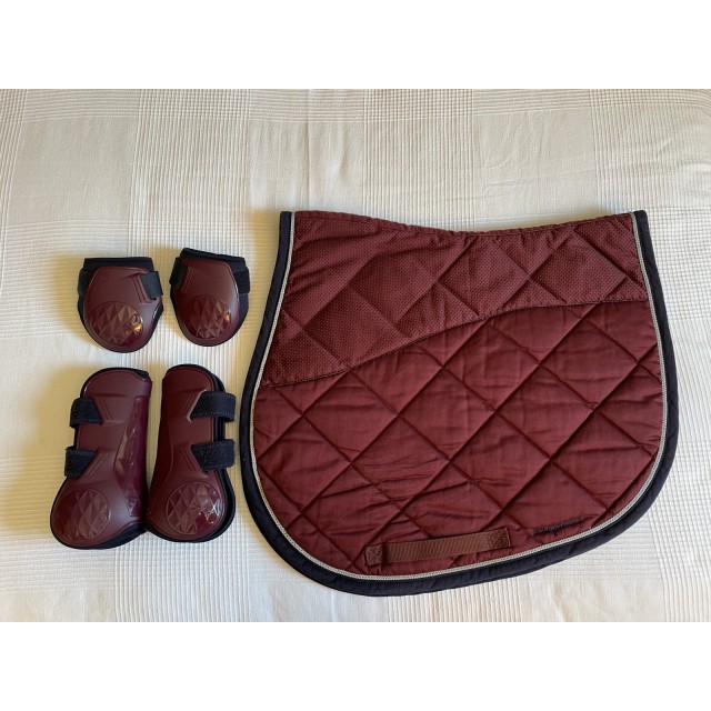 Ensemble tapis/guêtres FOUGANZA (DECATHLON)