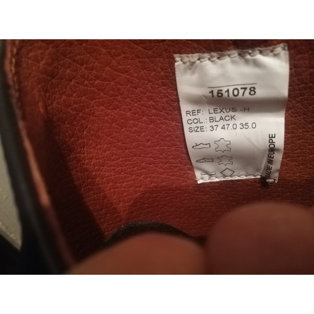 Bottes en cuir ZALDI Lexus