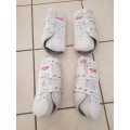Guêtres de dressage Zandona Carbon Air blanches taille L+ soit XL