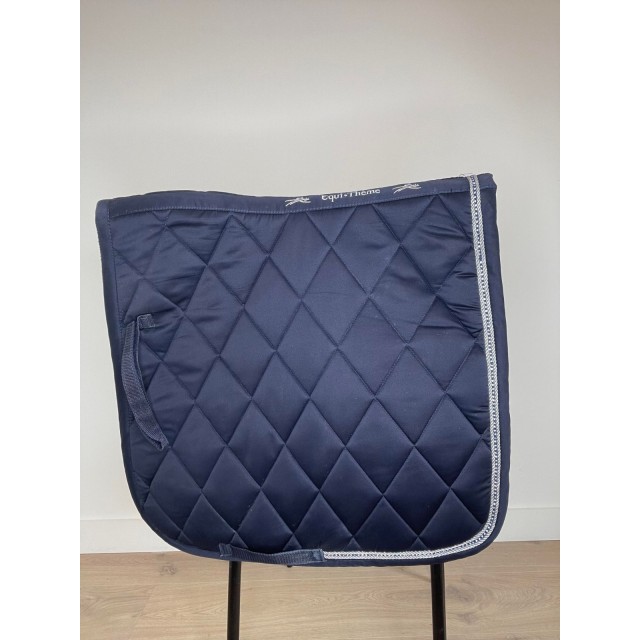 Tapis de dressage Equithème marine détails strass
