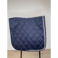 Tapis de dressage Equithème marine détails strass