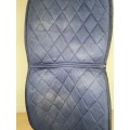 Tapis de dressage Equithème marine détails strass